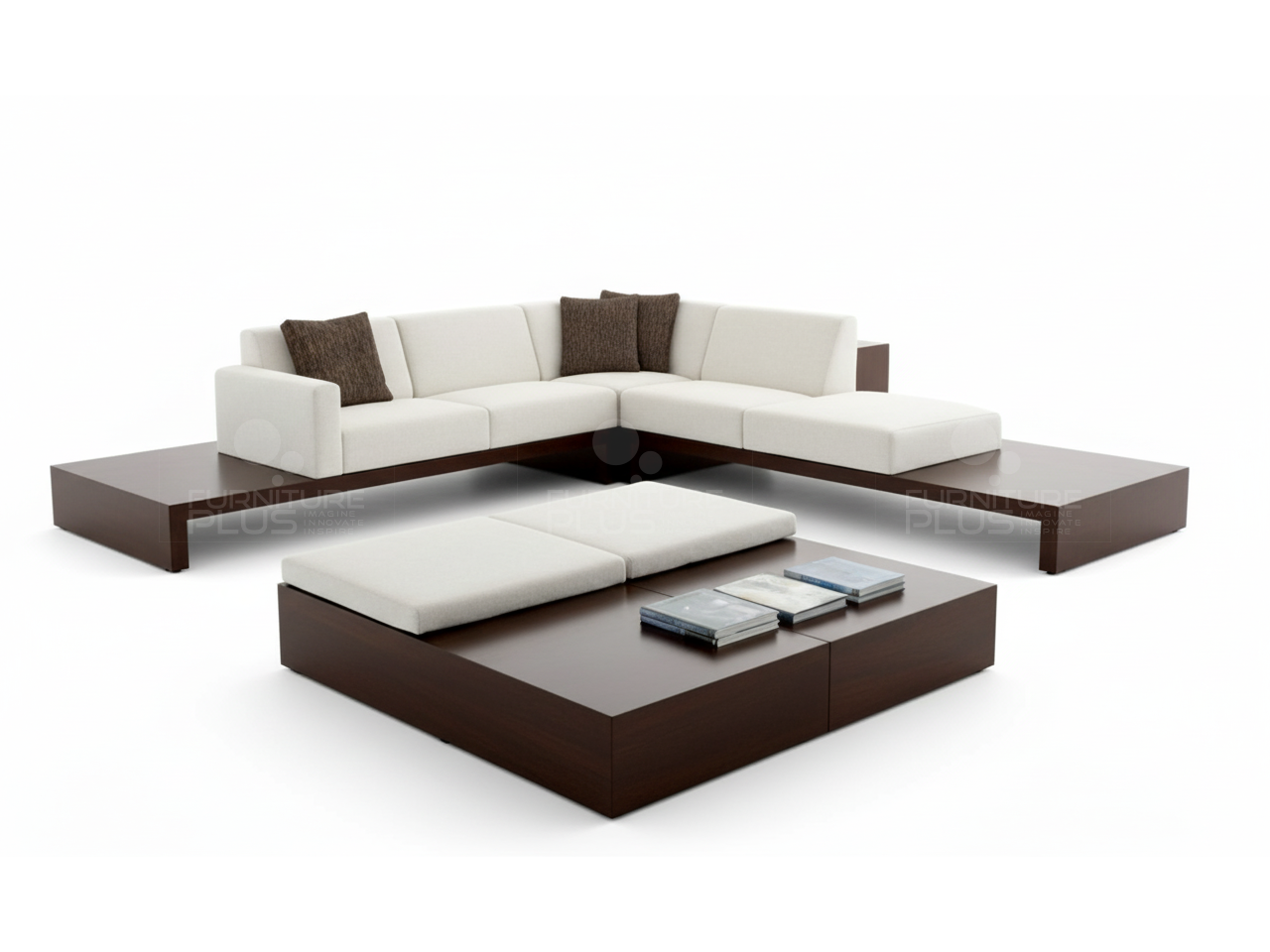 Colorado - L Shape Sofa with Divans Front
