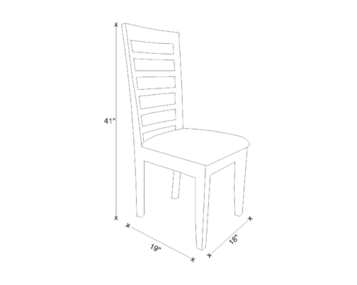 Dining Chair Drawing - Grace