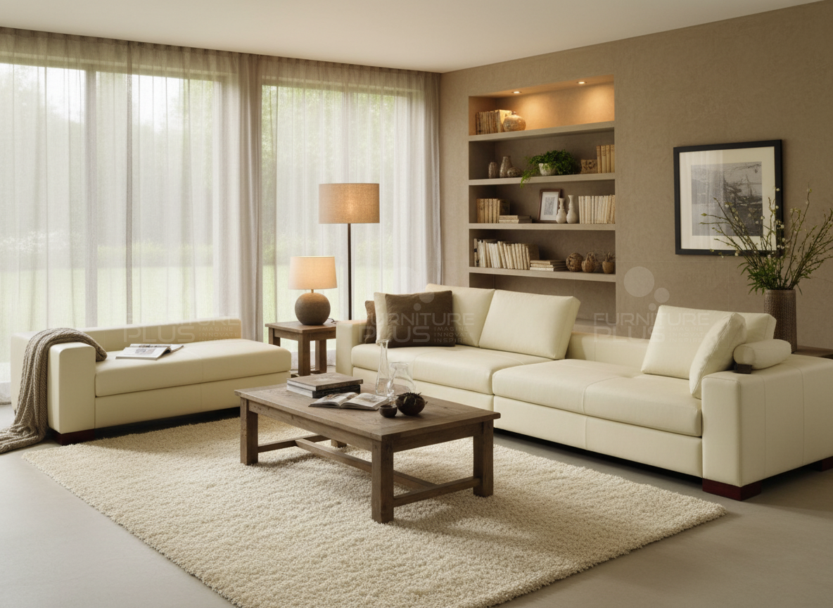 Indiana - L Shape Sofa Staged