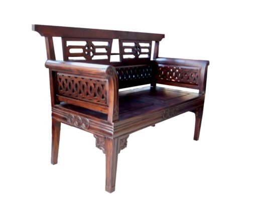 Bench, Divan/ Chaise - Iron Wood