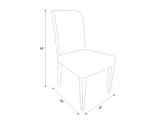 Dining Chair Drawing - Jenifer